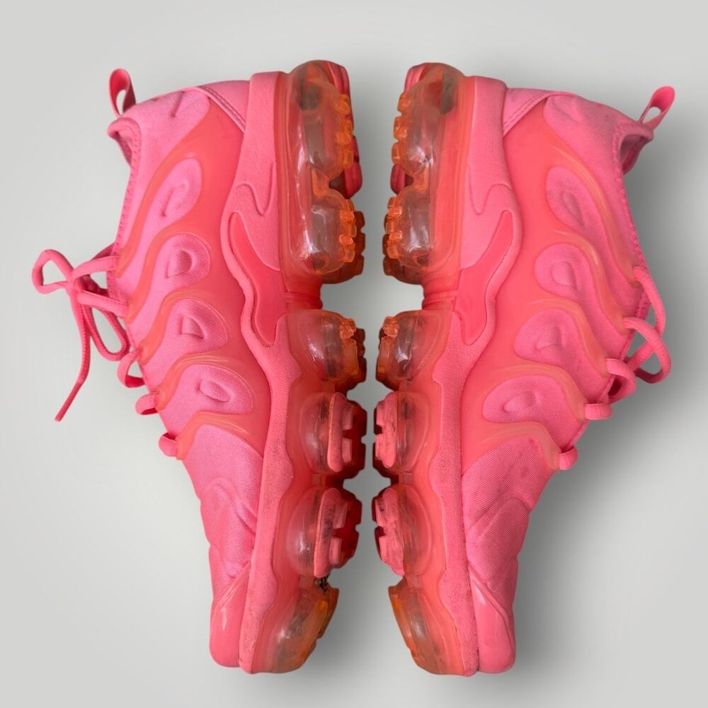 NIKE AIR VAPORMAX PLUS RUNNING SHOES WOMEN SIZE 8 US PINK - Picture 3 of 10